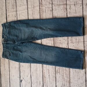 Warp + Weft Men's Blue Med Wash Amsterdam Slim Jeans 35 x 30